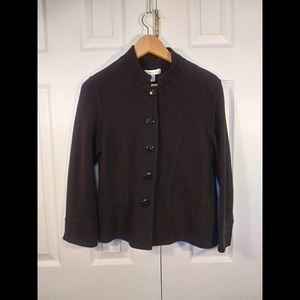 Cold water creek ,Soft, black blazer button up